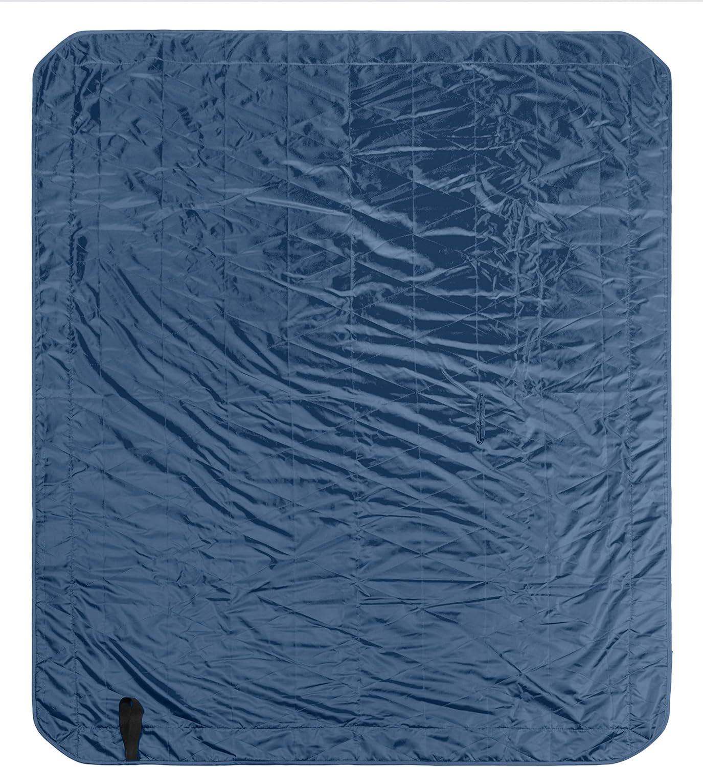 imageSportBrella SunSoul Outdoor Blanket with Slit for Umbrella Pole Fleece and WaterResistant for The Beach Camping and Picnics NavyNavy