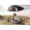imageSportBrella SunSoul Outdoor Blanket with Slit for Umbrella Pole Fleece and WaterResistant for The Beach Camping and Picnics NavyNavy