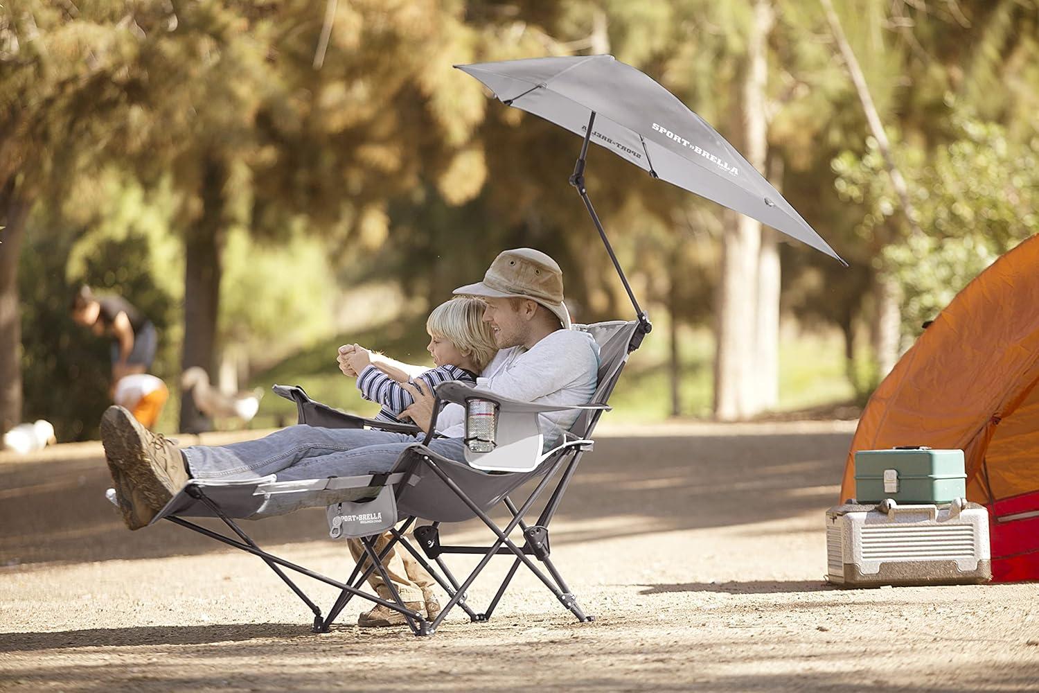 imageSportBrella Reclining Beach ChairGrey