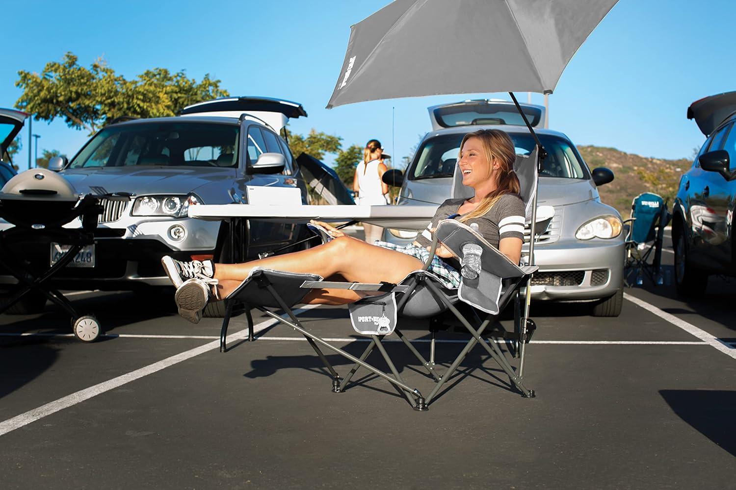 imageSportBrella Reclining Beach ChairGrey