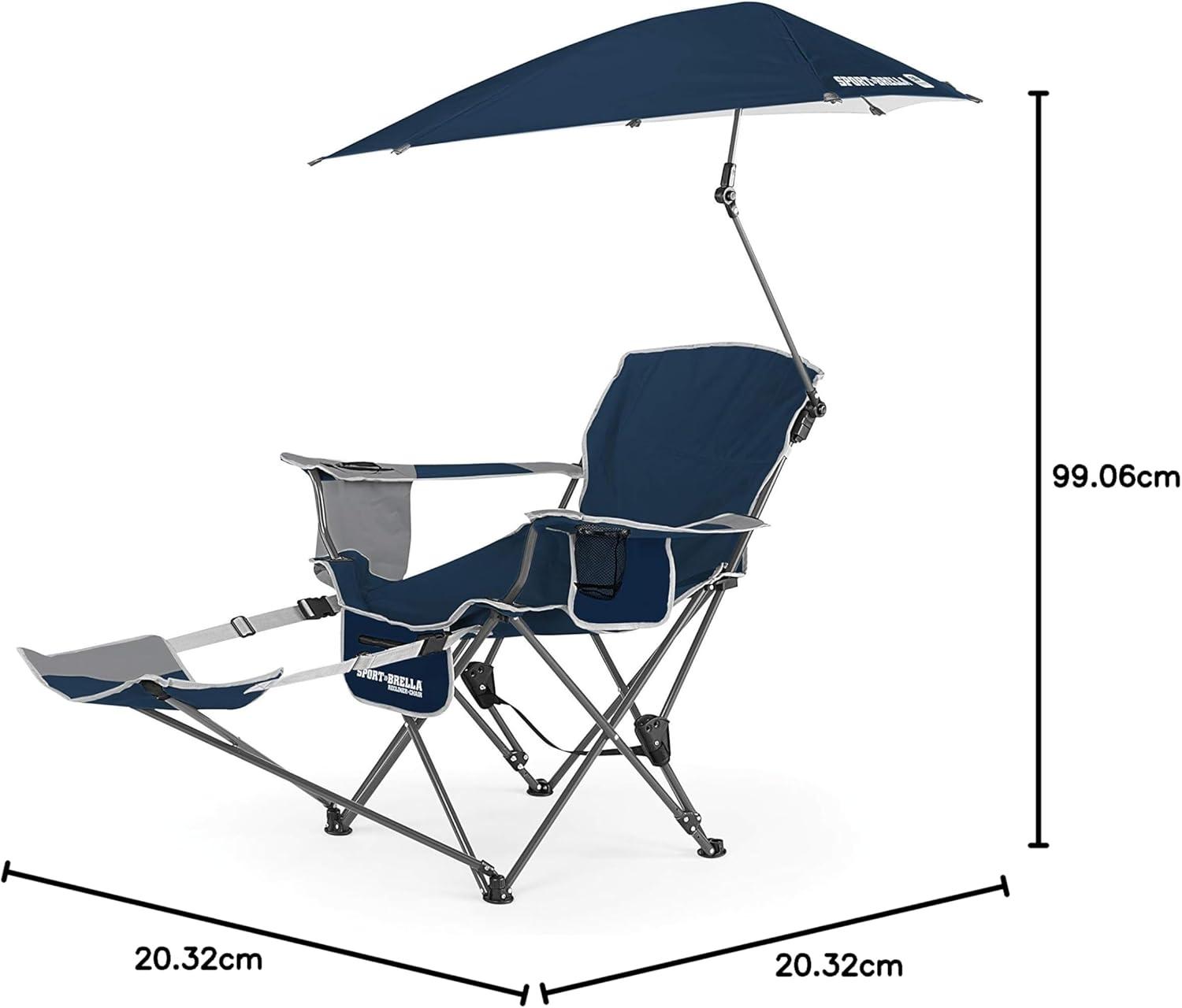 imageSportBrella Reclining Beach ChairNavy