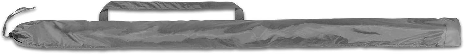 imageSportBrella Ultra SPF 50 Angled Shade Canopy Umbrella for Optimum Sight Lines at Sports EventsGray