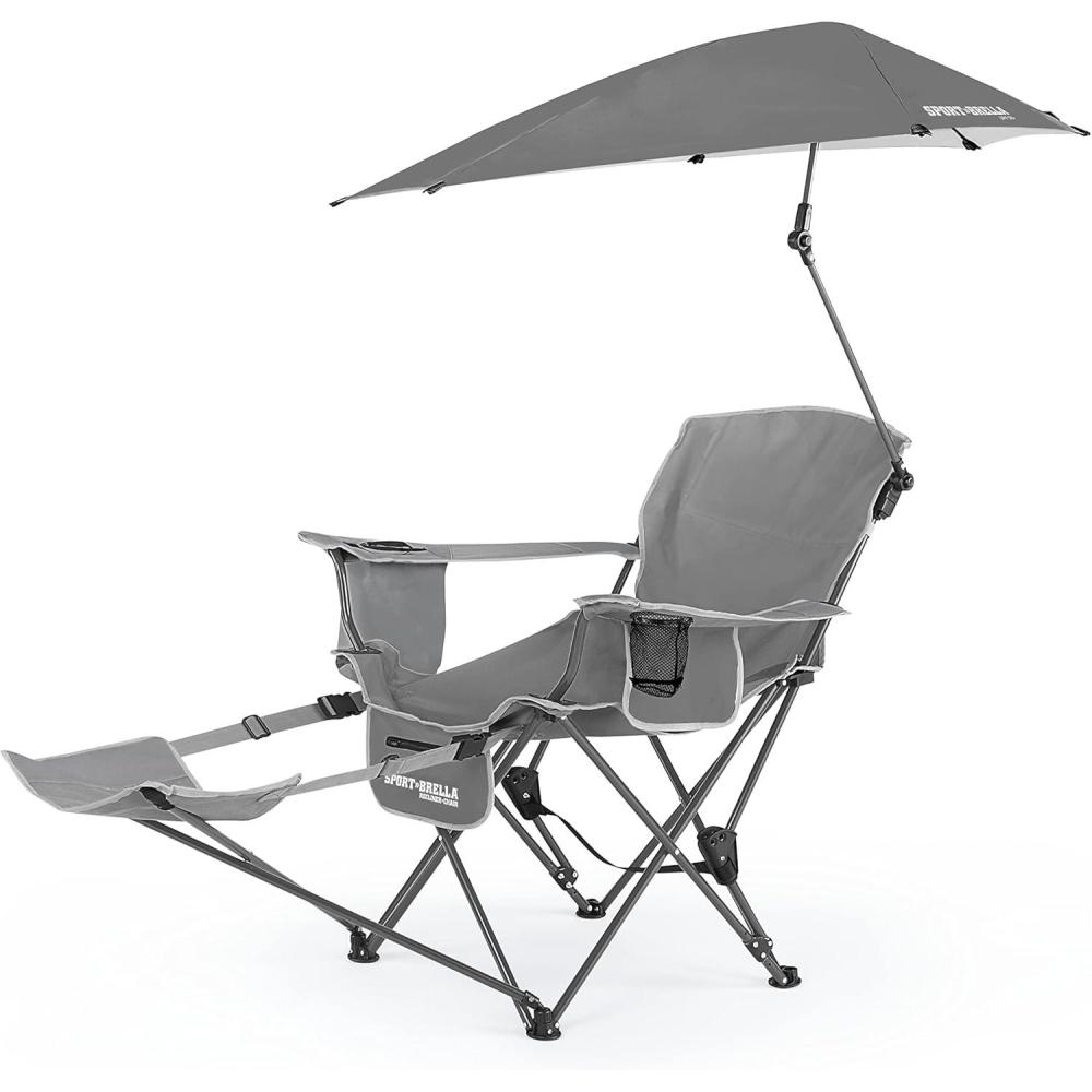 imageSportBrella Reclining Beach ChairGrey