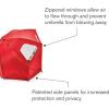 imageSportBrella Premiere XL UPF 50 Umbrella Shelter for Sun and Rain ProtectionRed