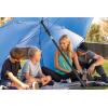 imageSportBrella Ultra SPF 50 Angled Shade Canopy Umbrella for Optimum Sight Lines at Sports EventsBlue