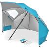 imageSportBrella Premiere XL UPF 50 Umbrella Shelter for Sun and Rain ProtectionAqua