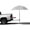 imageSportBrella Umbrella with Holder and Stand that Fits into Trailer Hitch for Tailgates Grey
