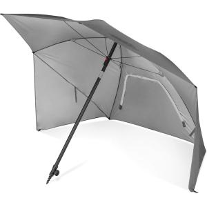 imageSportBrella Ultra SPF 50 Angled Shade Canopy Umbrella for Optimum Sight Lines at Sports EventsGray