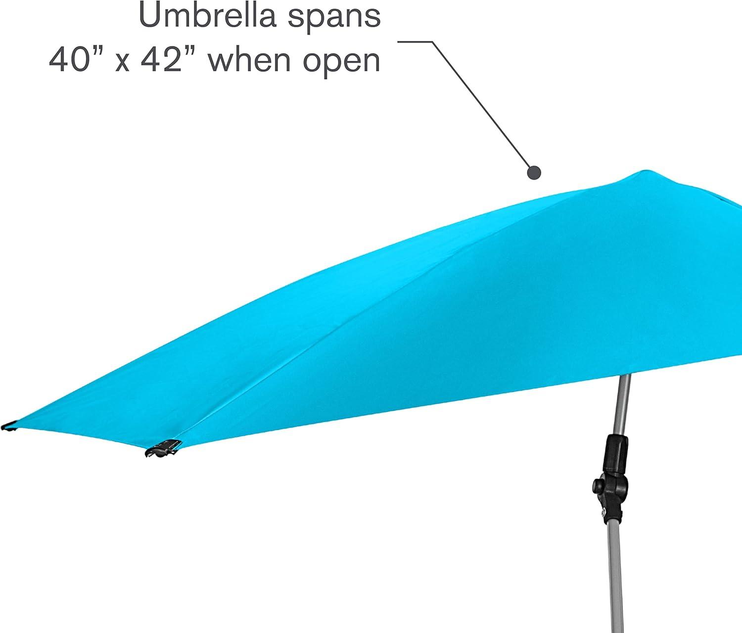 imageSportBrella VersaBrella SPF 50 Adjustable Umbrella with Universal ClampAqua