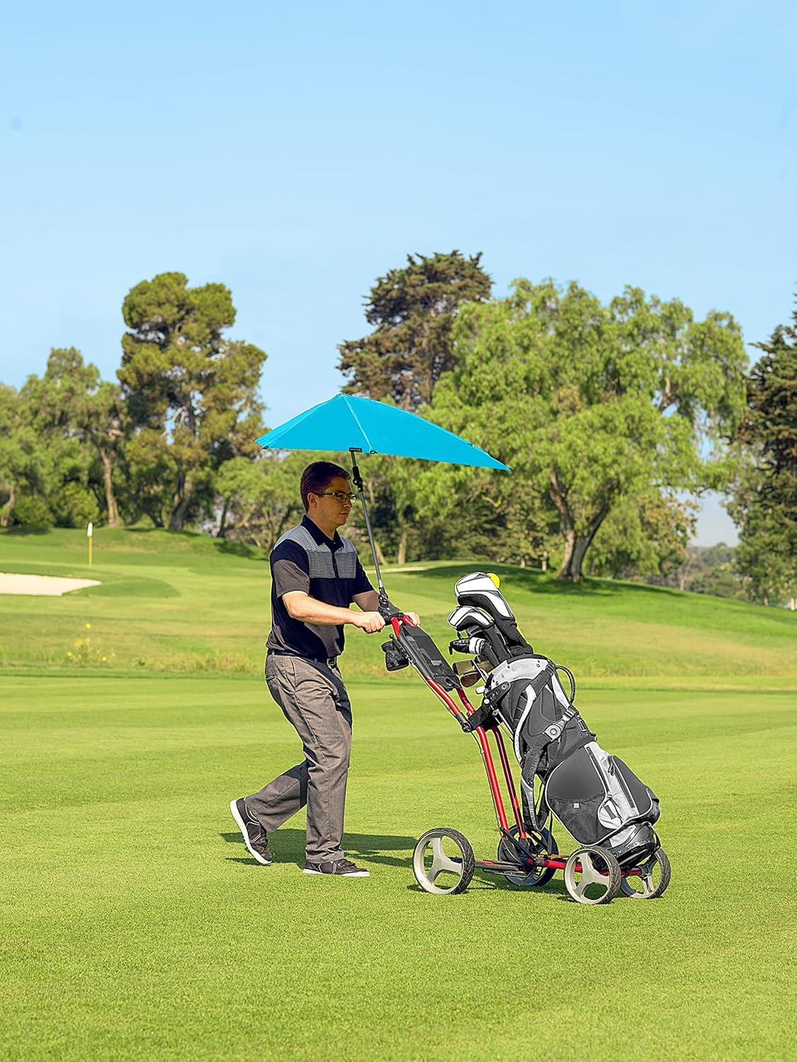 imageSportBrella VersaBrella SPF 50 Adjustable Umbrella with Universal ClampAqua