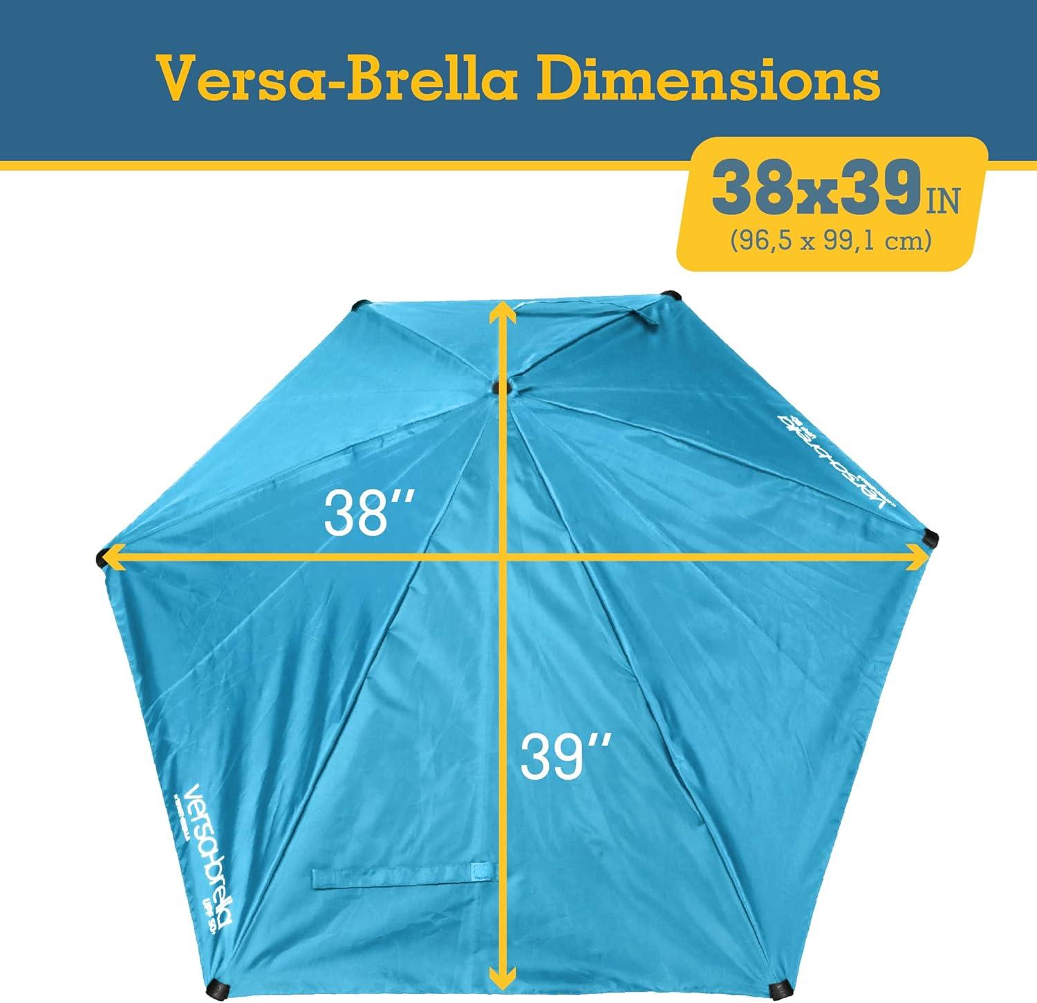 imageSportBrella VersaBrella SPF 50 Adjustable Umbrella with Universal ClampAqua