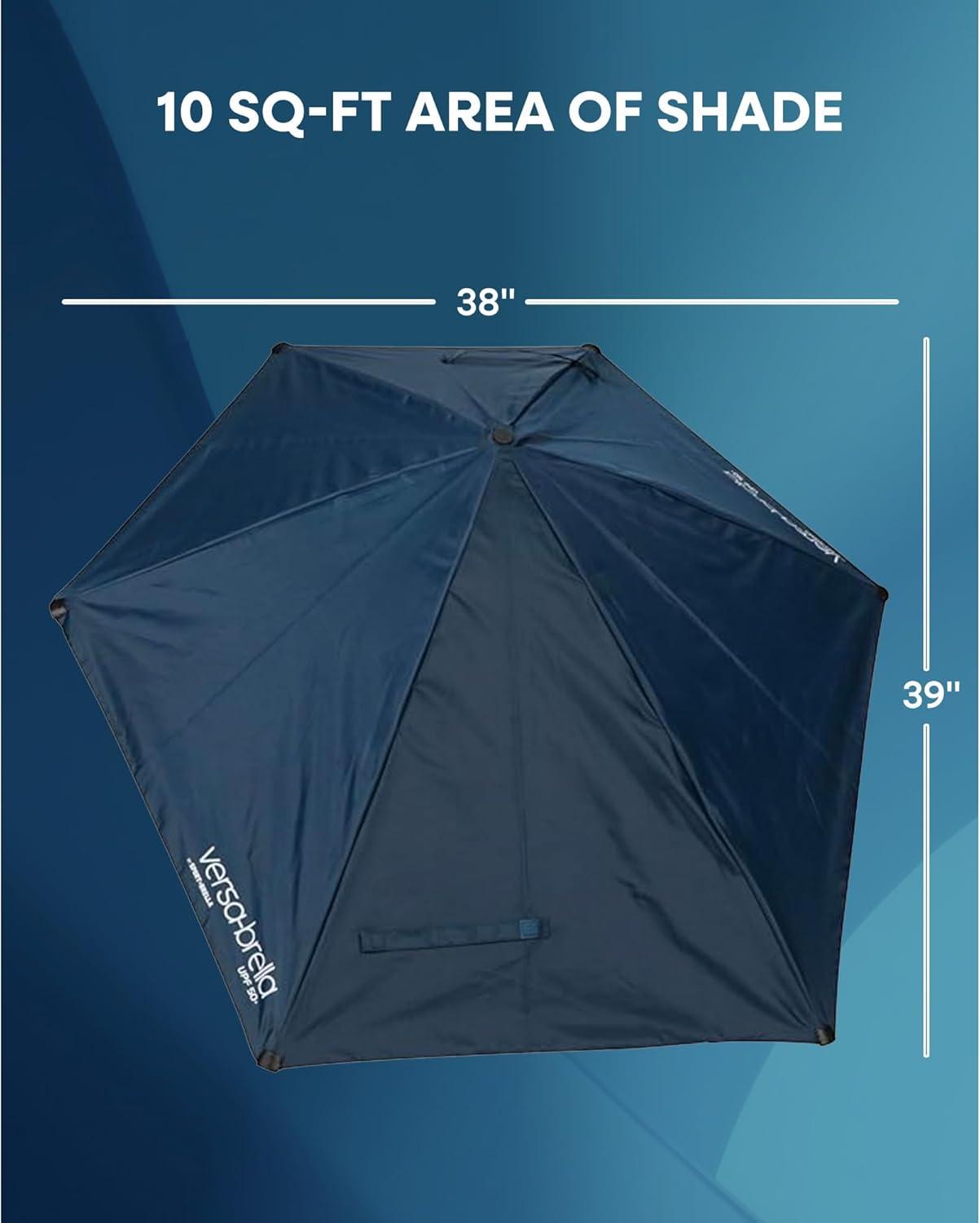 imageSportBrella VersaBrella SPF 50 Adjustable Umbrella with Universal ClampDark Red