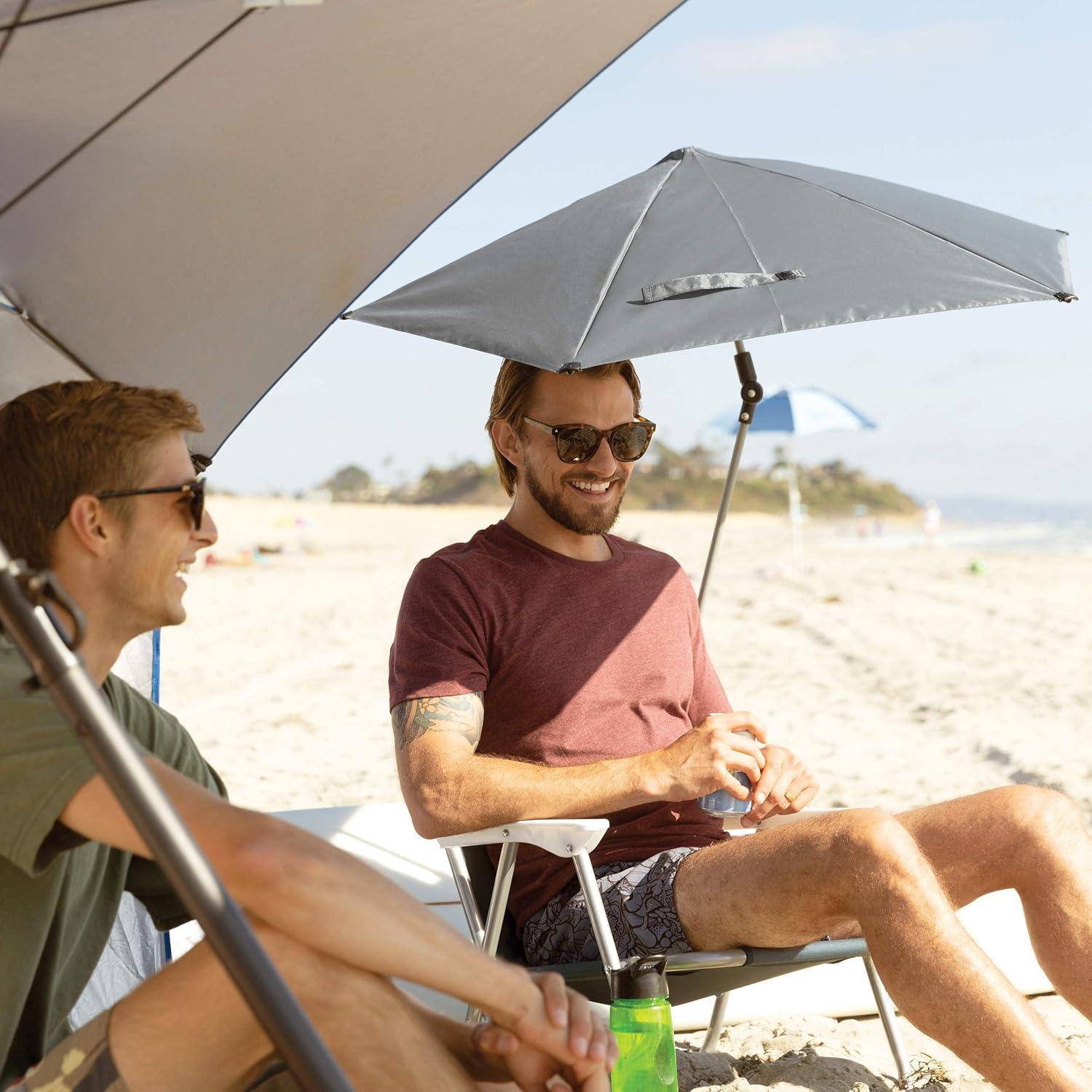 imageSportBrella VersaBrella SPF 50 Adjustable Umbrella with Universal ClampGray