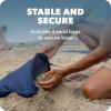 imageSportBrella SolBreeze Shelter UPF 50 Sun and Rain Canopy for Camping Beach and Sports Events 10x10Navy