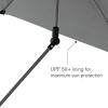 imageSportBrella VersaBrella SPF 50 Adjustable Umbrella with Universal ClampBlackWhite