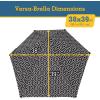 imageSportBrella VersaBrella SPF 50 Adjustable Umbrella with Universal ClampBlackWhite