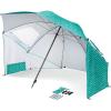 imageSportBrella Vented SPF 50 Sun and Rain Canopy Umbrella for Beach and Sports Events 8Foot