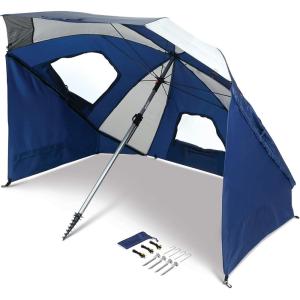 imageSportBrella Sunsoul HeavyDuty UPF 50 Umbrella Shelter 8FootNavy