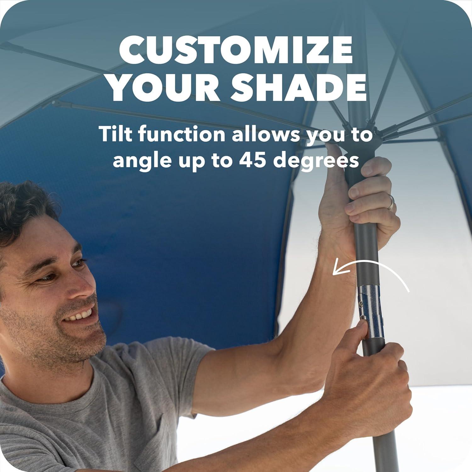 imageSB BEACH UMBRELLANavy Blue