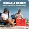 imageSportBrella Beach Tote  Large Capacity 19x15x95 Durable WaterResistant for Travel ampamp Outdoor UseRed